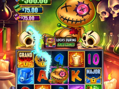 Voodoo — Куклы с булавками, тёмная магия — свечи и покупка бонусного раунда
